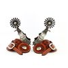 Image 2 : L&M double mounted spurs with 2 1/2" chap