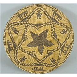Rare Yavapai Apache 9  basketry bowl