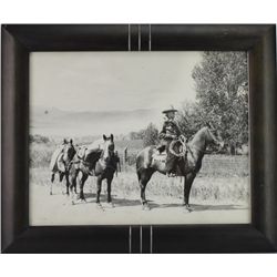 Original B&W photo by early photographer