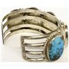 Image 2 : Beautiful large cuff bracelet in heavy sterling