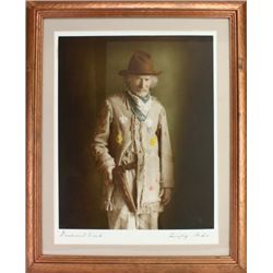 Large tinted photo "Deadwood Dick" early