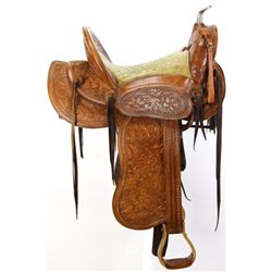 Beautiful C. 1915 Sentinel Butte saddle