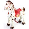 Image 1 : C. 1940's mechanical metal ride on horse by Mobo