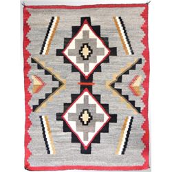 Excellent Red Mesa Outline Navajo textile weaving