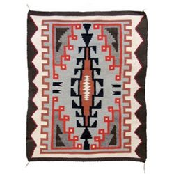 Ganado style Navajo textile weaving,