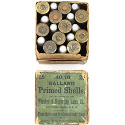 Winchester 40-70 Ballard full correct reloads.