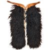 Image 1 : Fine pair Visalia black woolie chaps