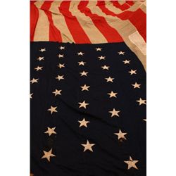 Huge 15'X 24' -44 star American flag 1891-1896