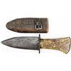 Image 1 : Early dag style shortened bowie knife