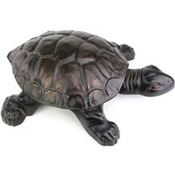 Complete and original turtle spittoon