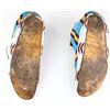 Image 2 : Fine C. 1910 beaded moccasins split tongue