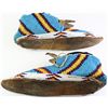 Image 3 : Fine C. 1910 beaded moccasins split tongue