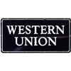 Image 1 : Antique Western Union enamel sign