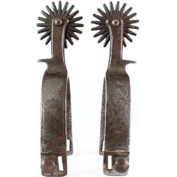 Anchor stamped North & Judd spurs