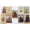 Image 1 : Collection of 9 original cabinet cards all