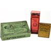 Image 1 : Collection of 3 good early medical tins includes