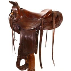 Large vintage George Lawrence saddle