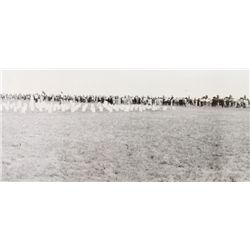 Original 1926 photograph of Custer's battlefield