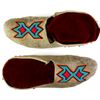 Image 1 : Shoshone beaded moccasins soft soles