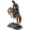 Image 1 : Restrike bronze "Outlaw" by Frederick Remington