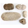 Image 1 : Collection of 5 Indian stone artifacts includes