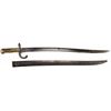 Image 1 : Early bayonet with scabbard.