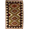 Image 1 : C. 1920's Navajo rug showing nice tight weave,