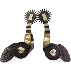 Double mounted spurs by Colordo maker Donald