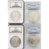 Image 1 : Collection of 4 Morgan Silver Dollars