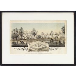 Collection of 2 civil war lithographs for the 21st