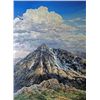 Image 1 : "Mount of Holy Cross" oil on canvas, 40" X 30",