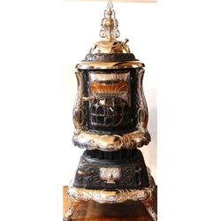 Beautifully restored Novel Universal parlor stove
