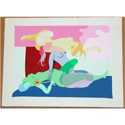 Robert Bertone, Beautiful Dreamer, Signed Serigraph