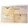 Image 2 : LOT OF 4 VINTAGE MILITARY POSTCARDS