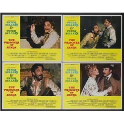 SET OF 4 1979  THE PRISONER OF ZENDA  MOVIE LOBBY CARDS