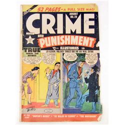 1950 "CRIME & PUNISHMENT" NO. 29 COMIC BOOK - 10 CENT COVER