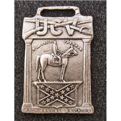 VINTAGE UCV CONFEDERATE ARMY CIVIL WAR VETS WATCH FOB