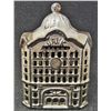Image 1 : VINTAGE CAST IRON BUILDING COIN BANK