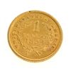 Image 2 : 1854 US 1 DOLLAR LIBERTY HEAD GOLD COIN
