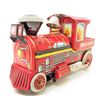 Image 1 : C. 1950S TIN LITHO BATTERY OPERATED TRAIN ENGINE