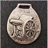 Image 1 : VINTAGE USA CIVIL WAR CANNON WATCH FOB