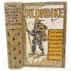 1897 "KLONDIKE - BOOK FOR GOLD SEEKERS" HARDCOVER BOOK