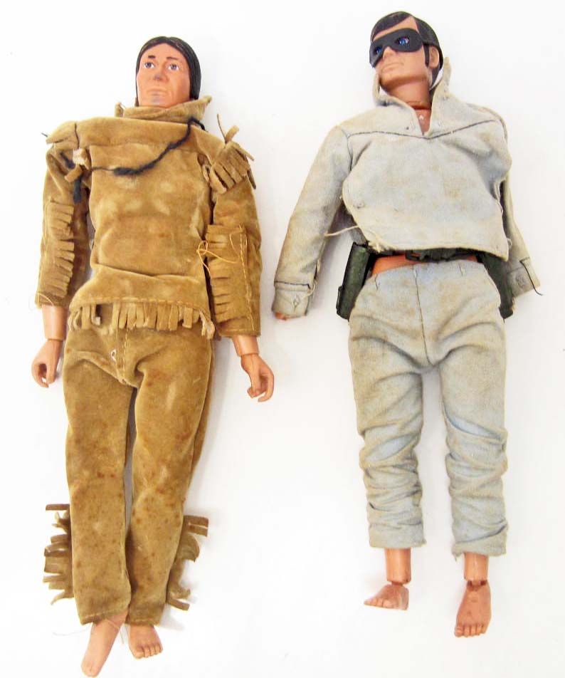 1970's lone ranger action figure