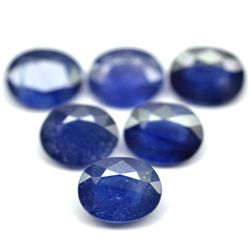 LOT OF 13.67 CTS. OF MADAGASCAR SAPPHIRES - 6 PCS
