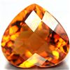 Image 1 : 29.16 CT. BRAZILIAN CITRINE - HEART SHAPED