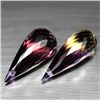 Image 1 : LOT OF 34.73 CTS. OF BOLIVIAN AMETRINE - 2 PCS
