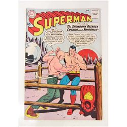 1963 SUPERMAN NO 164 COMIC BOOK - 12 CENT COVER