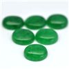 Image 1 : LOT OF 20.42 CTS. OF GREEN CHINA JADE - 8 PCS