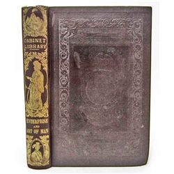 1849 "ENTERPRISE, INDUSTRY & ART OF MAN" HARDCOVER BOOK