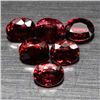 Image 1 : LOT OF 5.72 CTS. OF AFRICAN RHODOLITE GARNETS - 15 PCS
